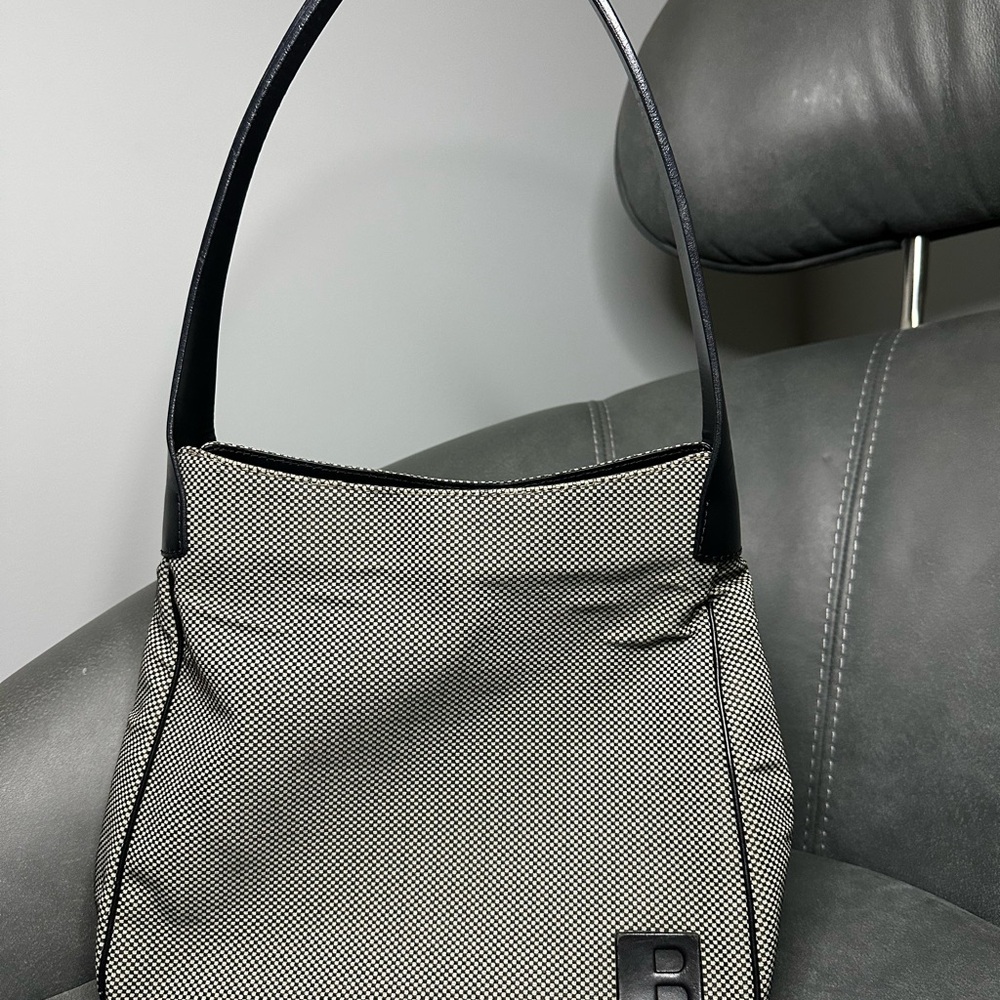 Bally Checkered Tote Bag - Picture 3 of 7